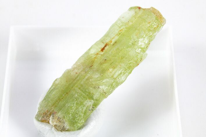 Unusual Green Kyanite Crystal - Tanzania #345719